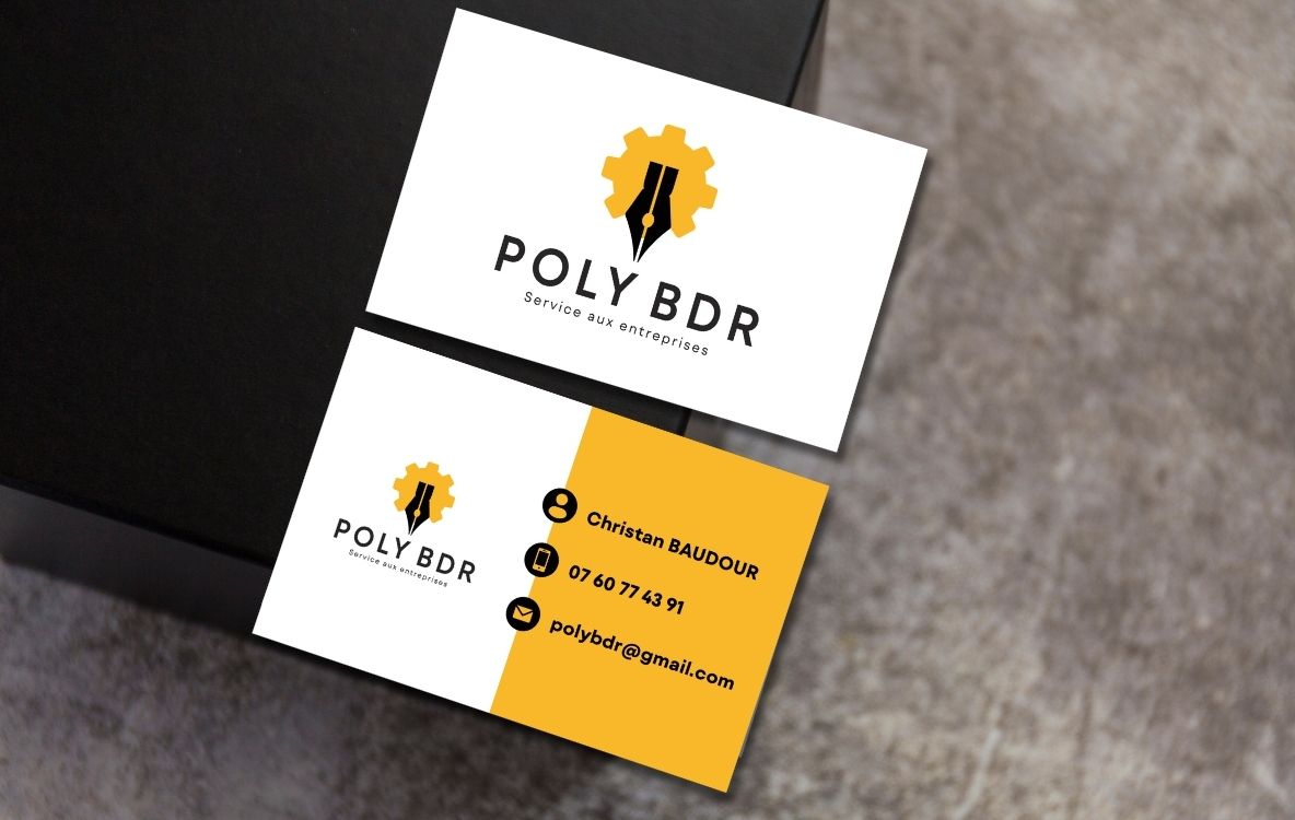 création carte de visite et flyer pour un centre réparation de vélos