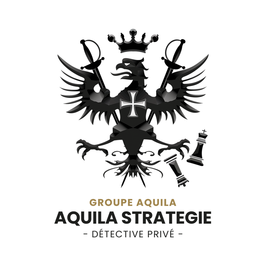 logo et communication pour détective privé Aquila en france